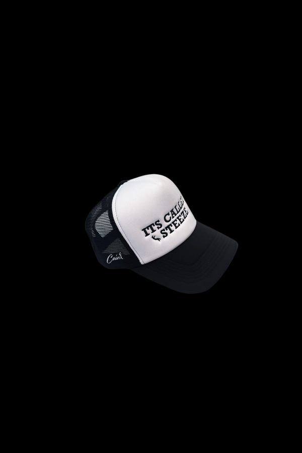 CAINT STEEZE TRUCKER - BLANC NOIR